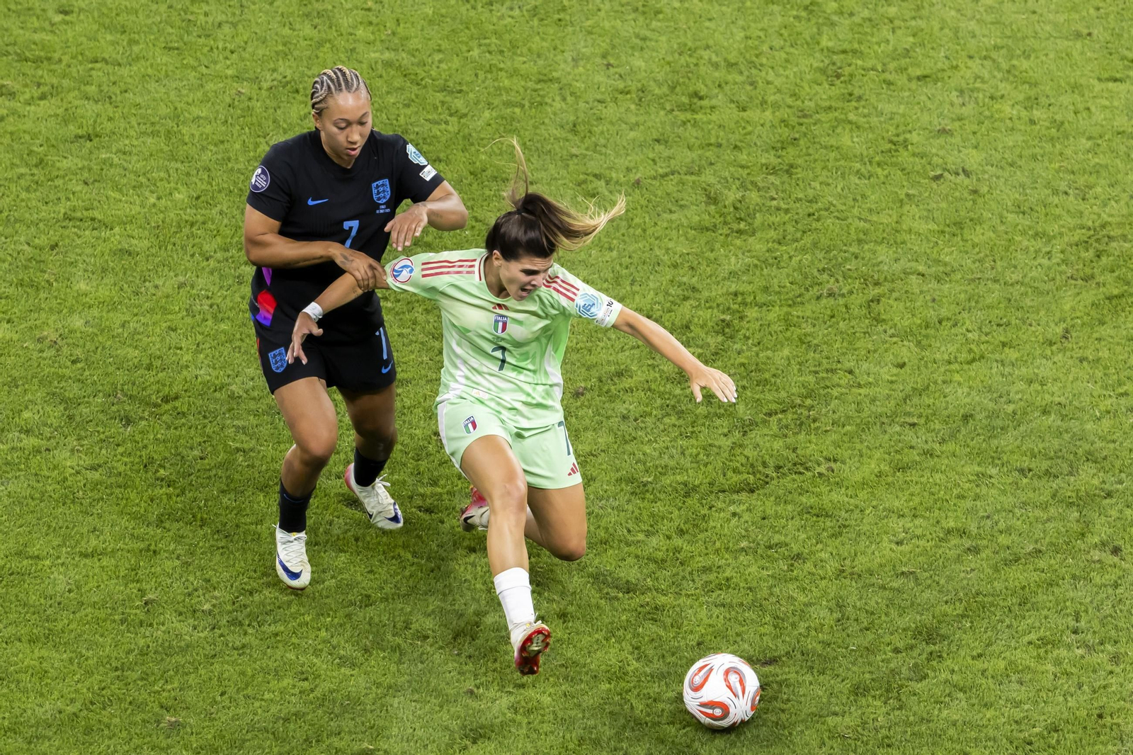 Las imágenes del Inglaterra-Italia