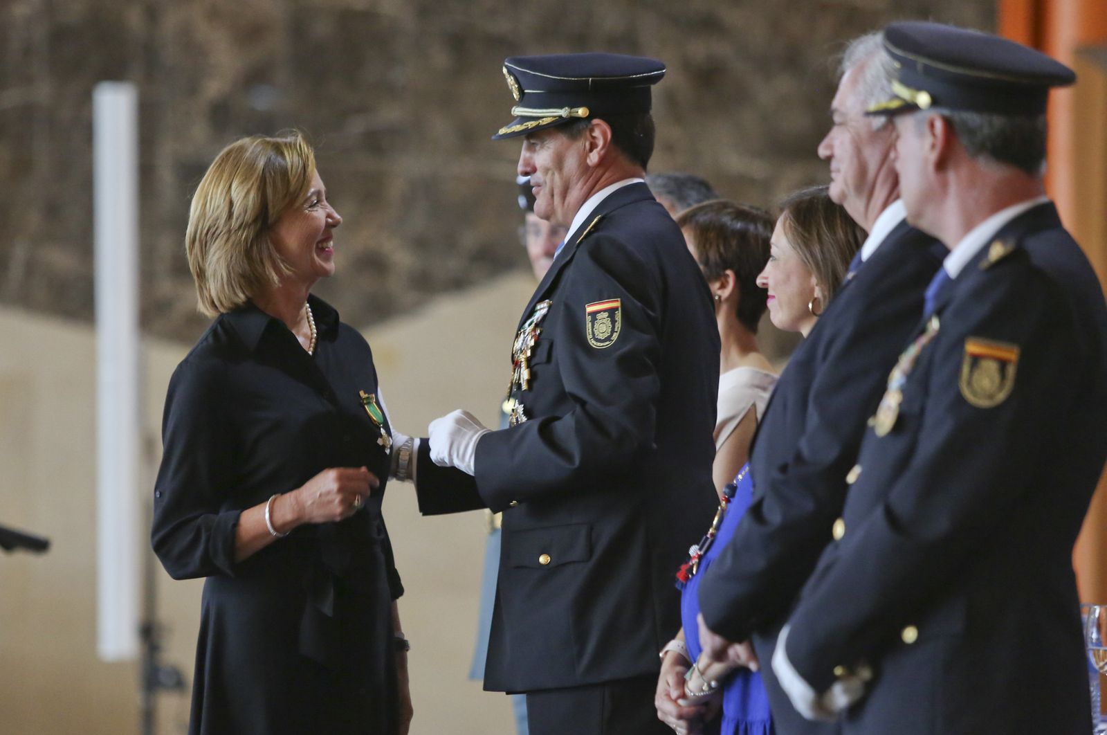 Las fotos del día del patrón de la Policía Nacional en Málaga