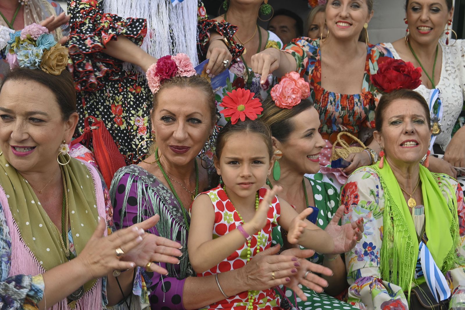 Todos los rocieros de la comitiva de la Hermandad de Huelva, en imágenes