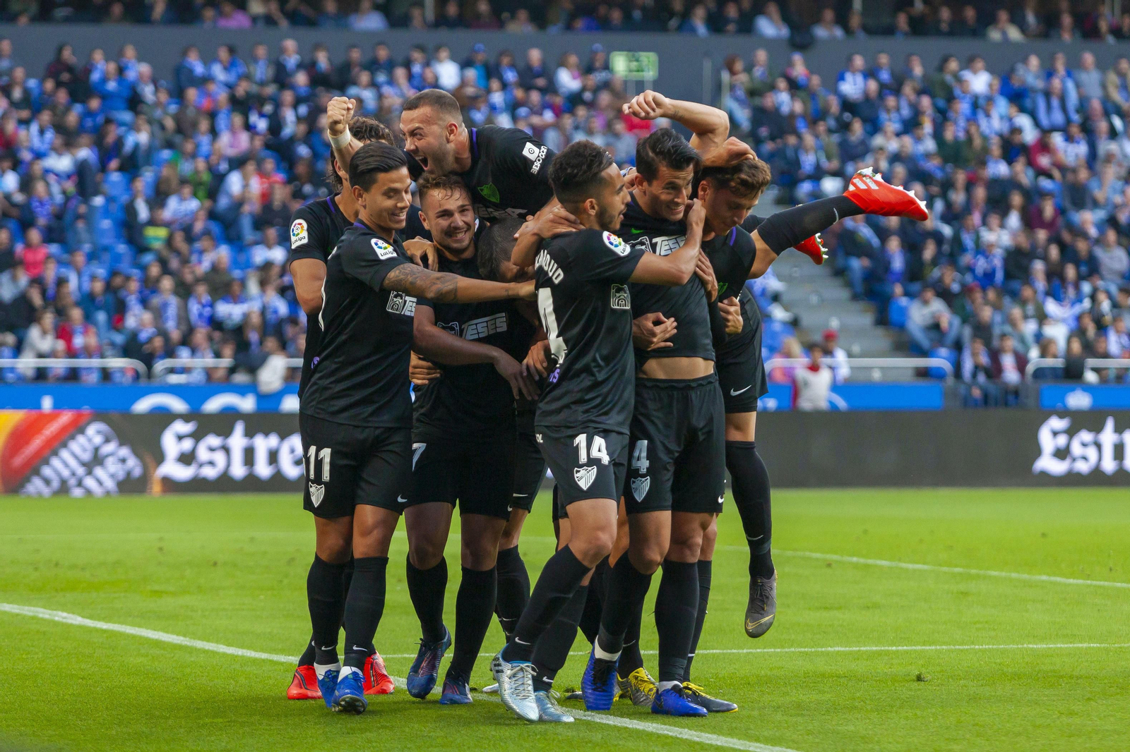 Las fotos del Deportivo - Málaga CF