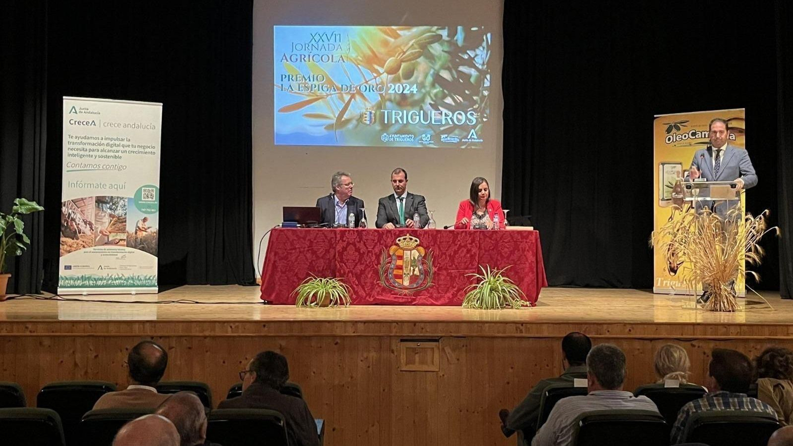 Jornadas agrícolas de Trigueros.