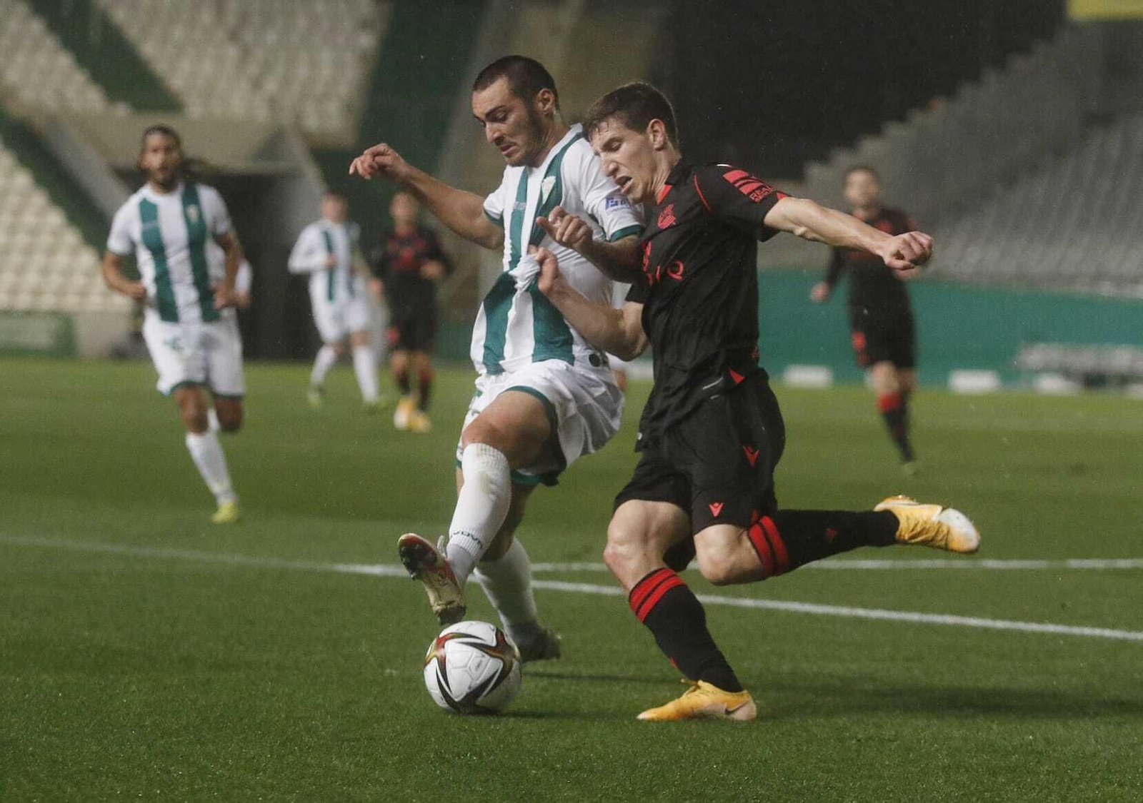 Las fotografías de la derrota del Córdoba CF ante la Real Sociedad en Copa del Rey