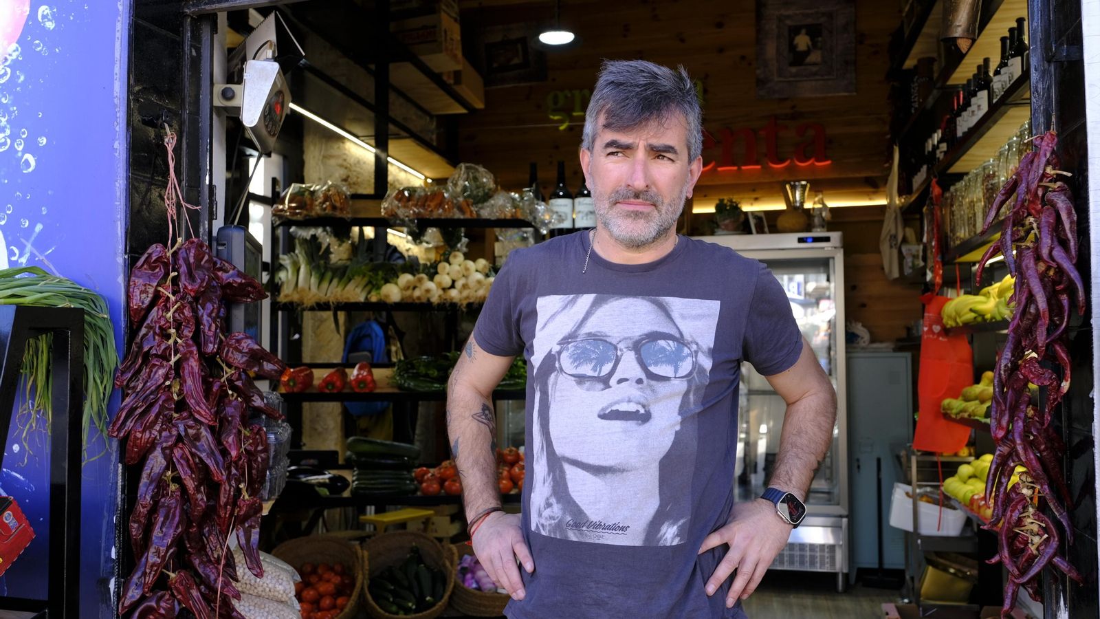 Juan Carlos de frutería 'Grosella & Menta'