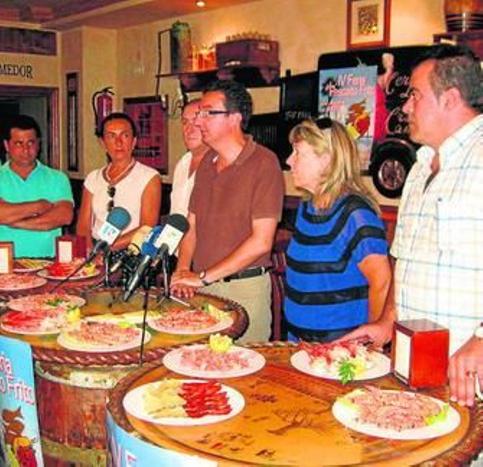 Manuel Andrés González, en la presentación de la feria.