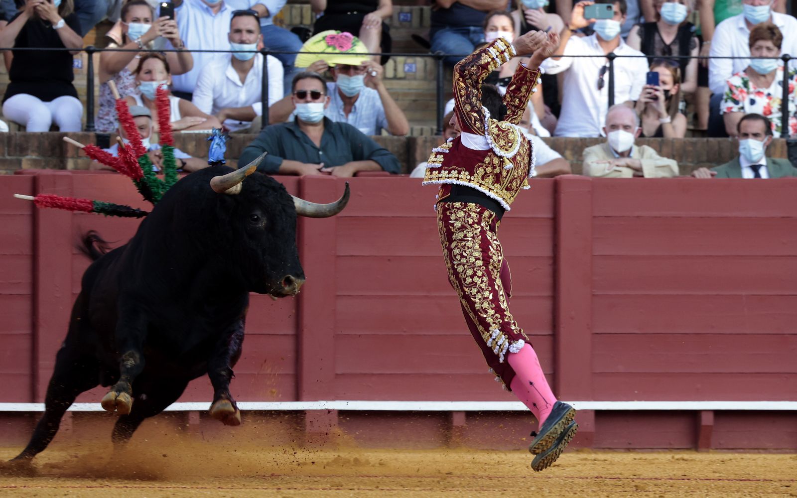 Las imágenes de la segunda corrida de San Miguel