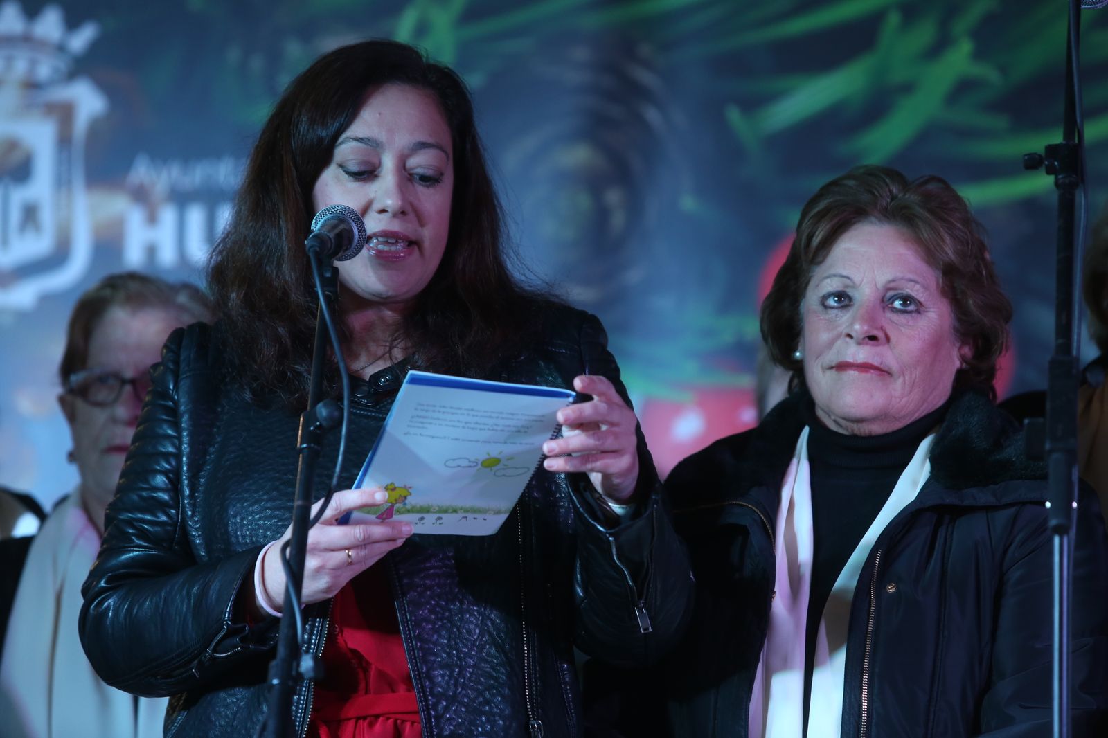 Imágenes del Coro Lazareto en la Plaza de las Monjas