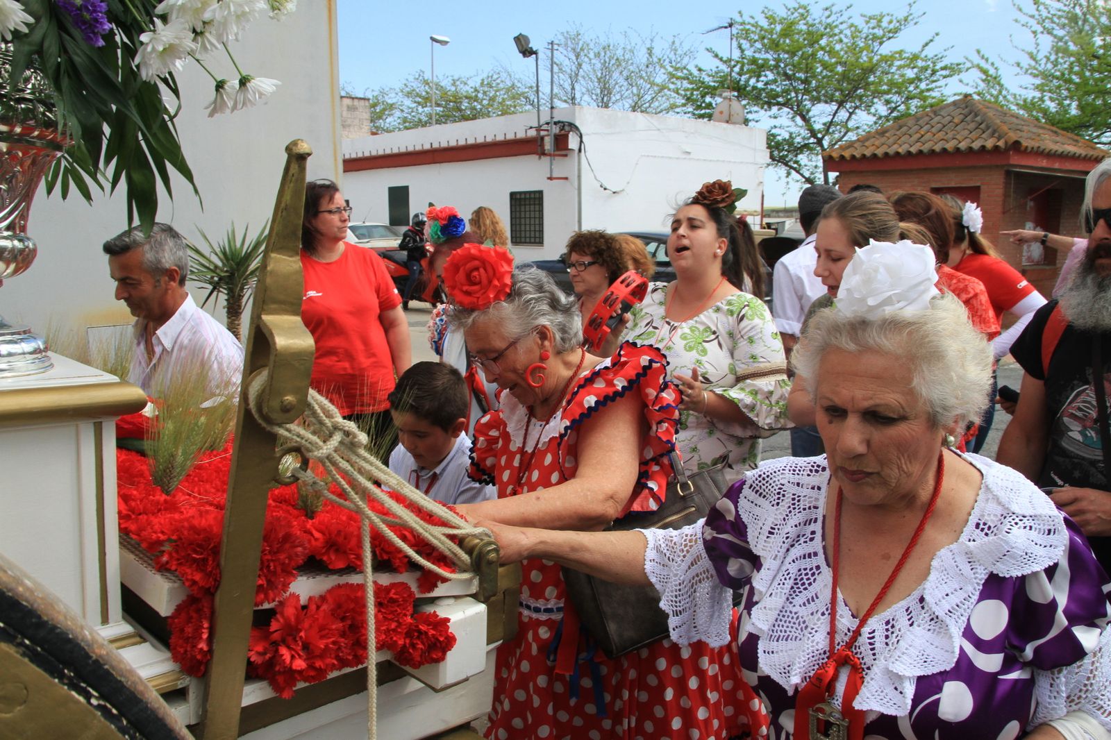 Imágenes de la romería de la Ribera