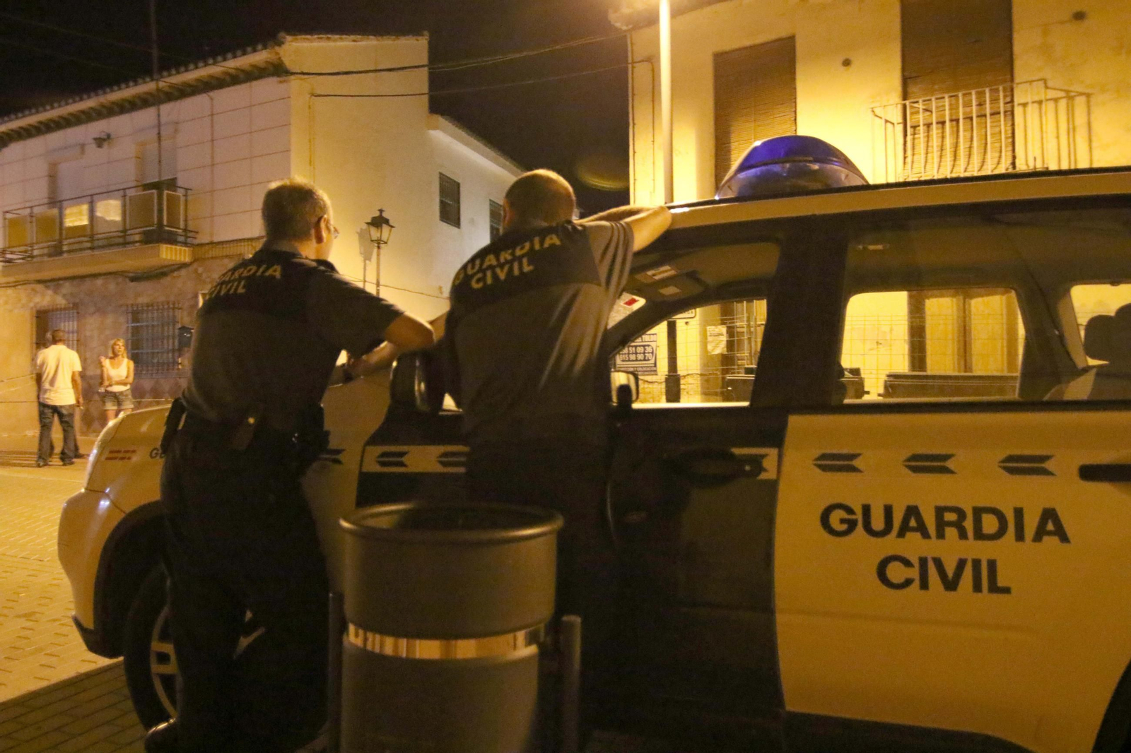 La Guardia Civil, en Purchil La Guardia Civil, en Purchil