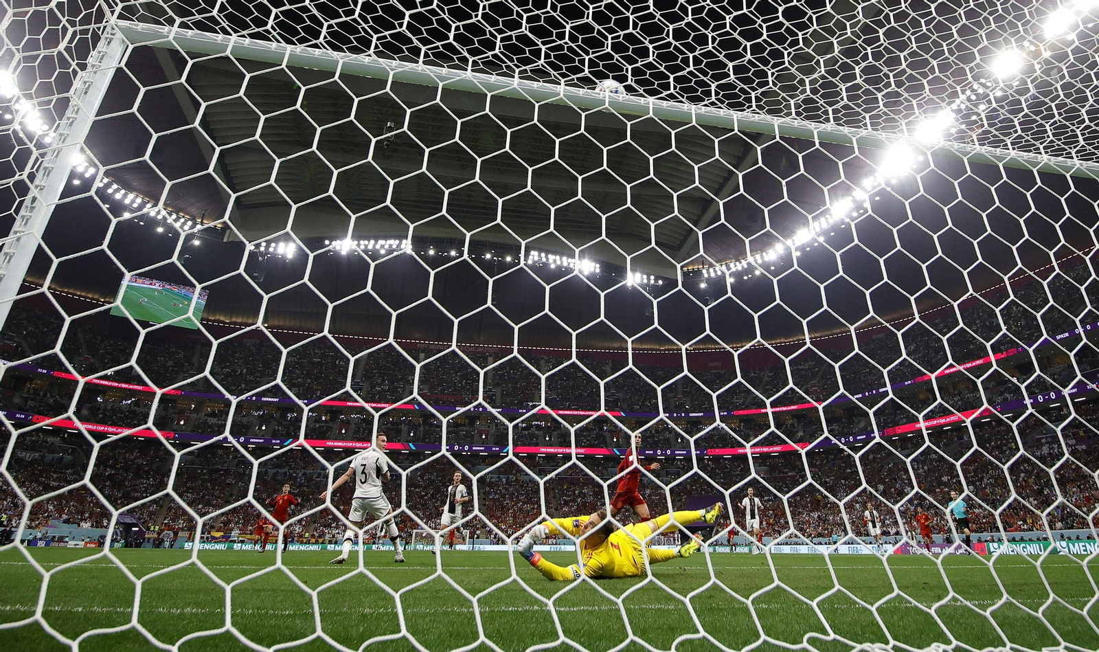 Las fotos del España-Alemania del Mundial de Qatar