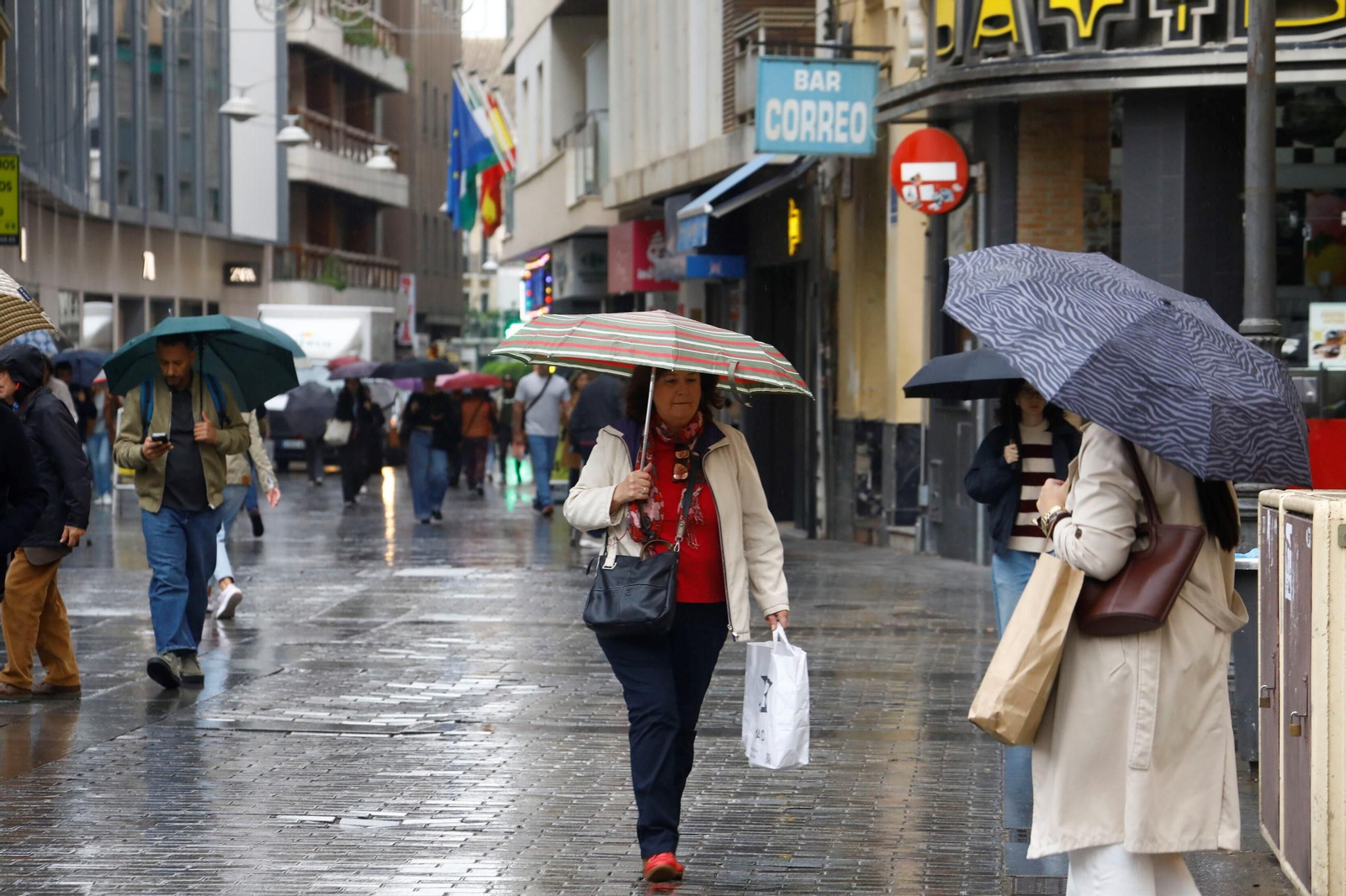 El paso de la borrasca Claudia por Córdoba