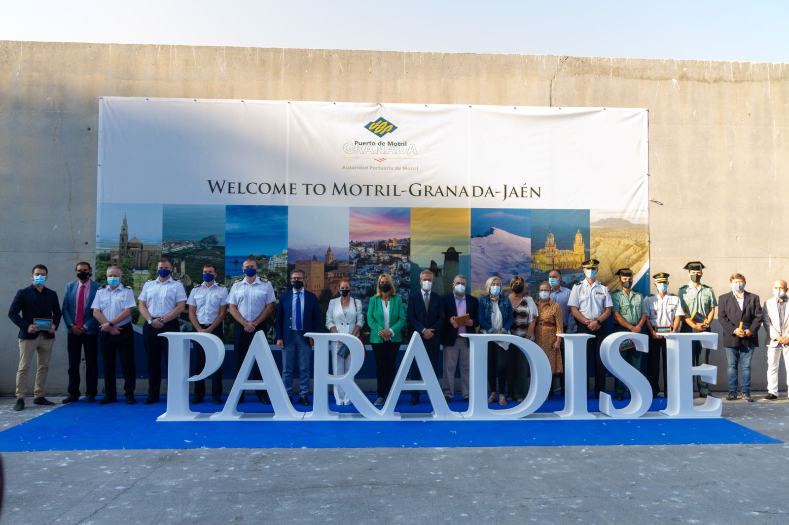 Así ha sido la llegada de los primeros cruceristas al Puerto de Motril tras el parón pandémico