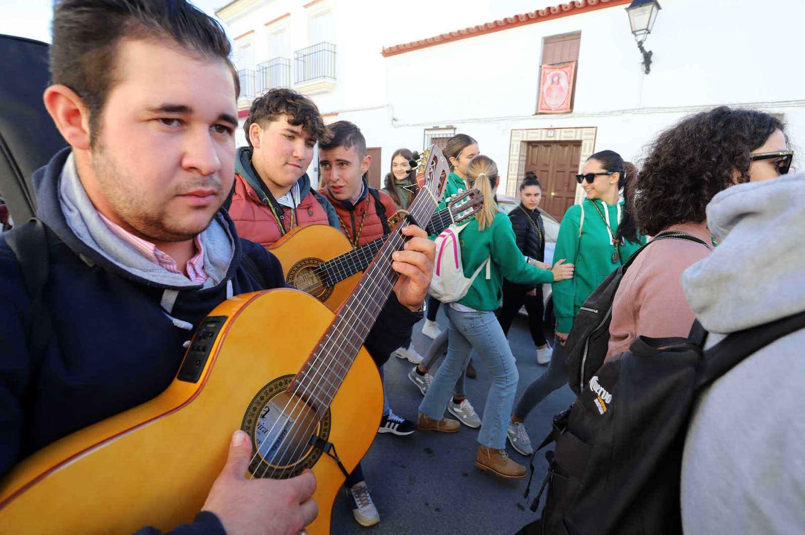 Imágenes de la Peregrinación de Jóvenes Rocieros