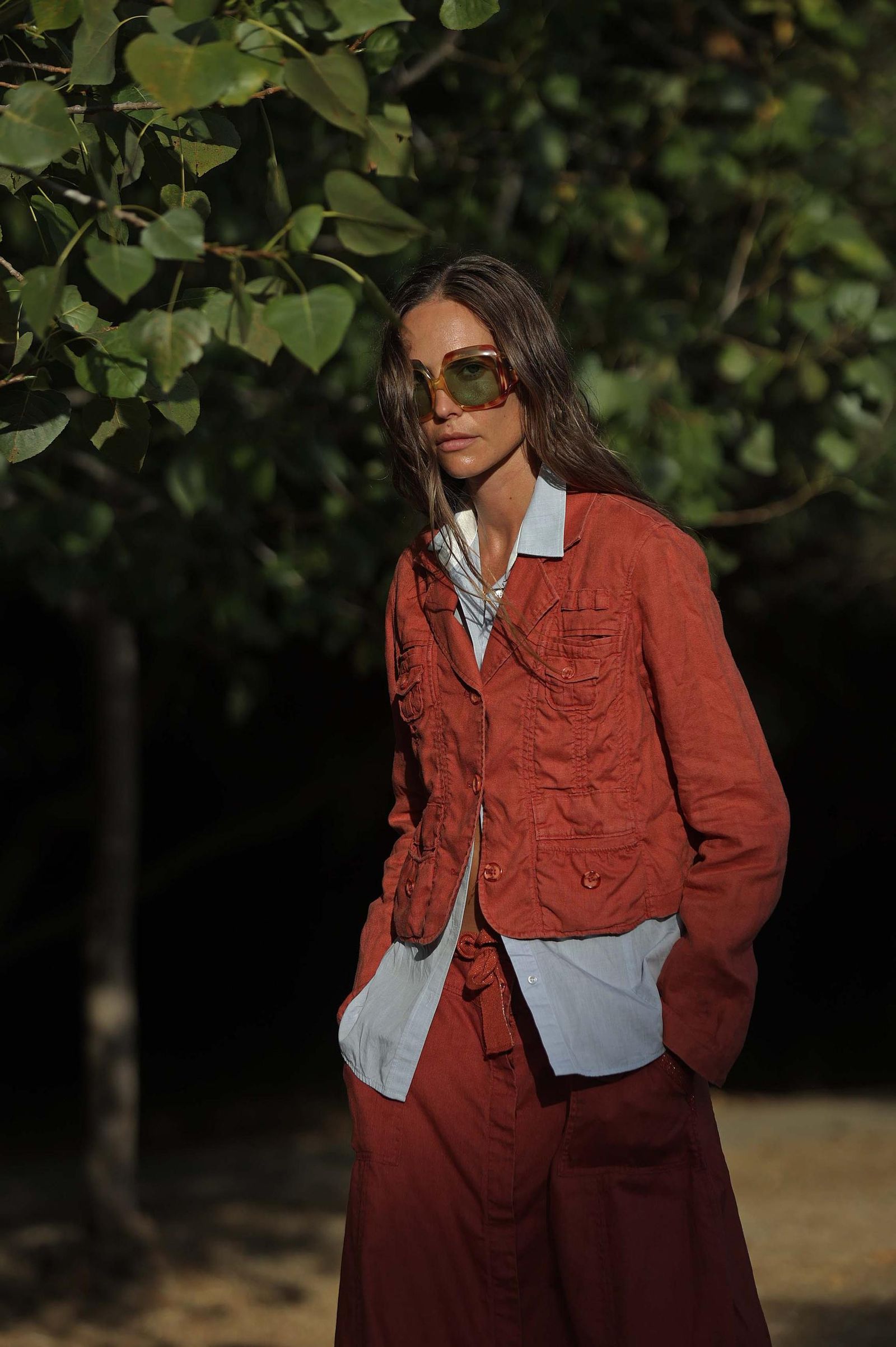 Fotos de Brisa Fenoy en la zona de Getares en Algeciras