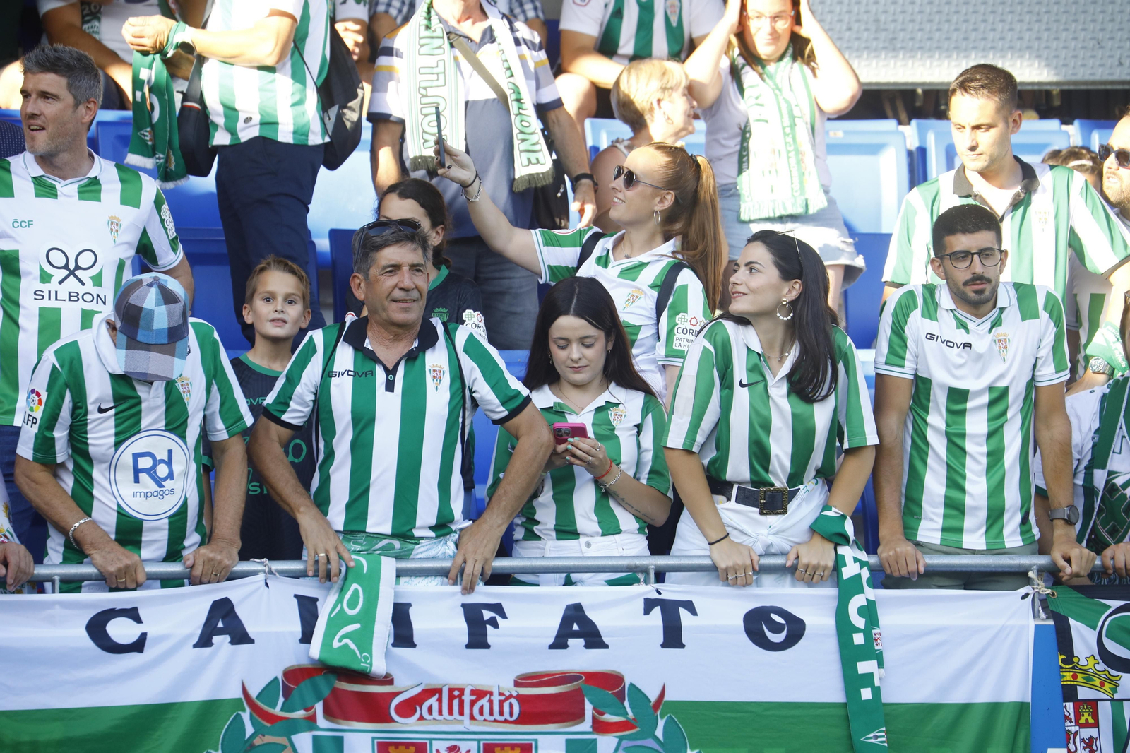 Así vivió la afición del Córdoba CF el partido ante el Barcelona Atlètic en el Estadio Johan Cruyff