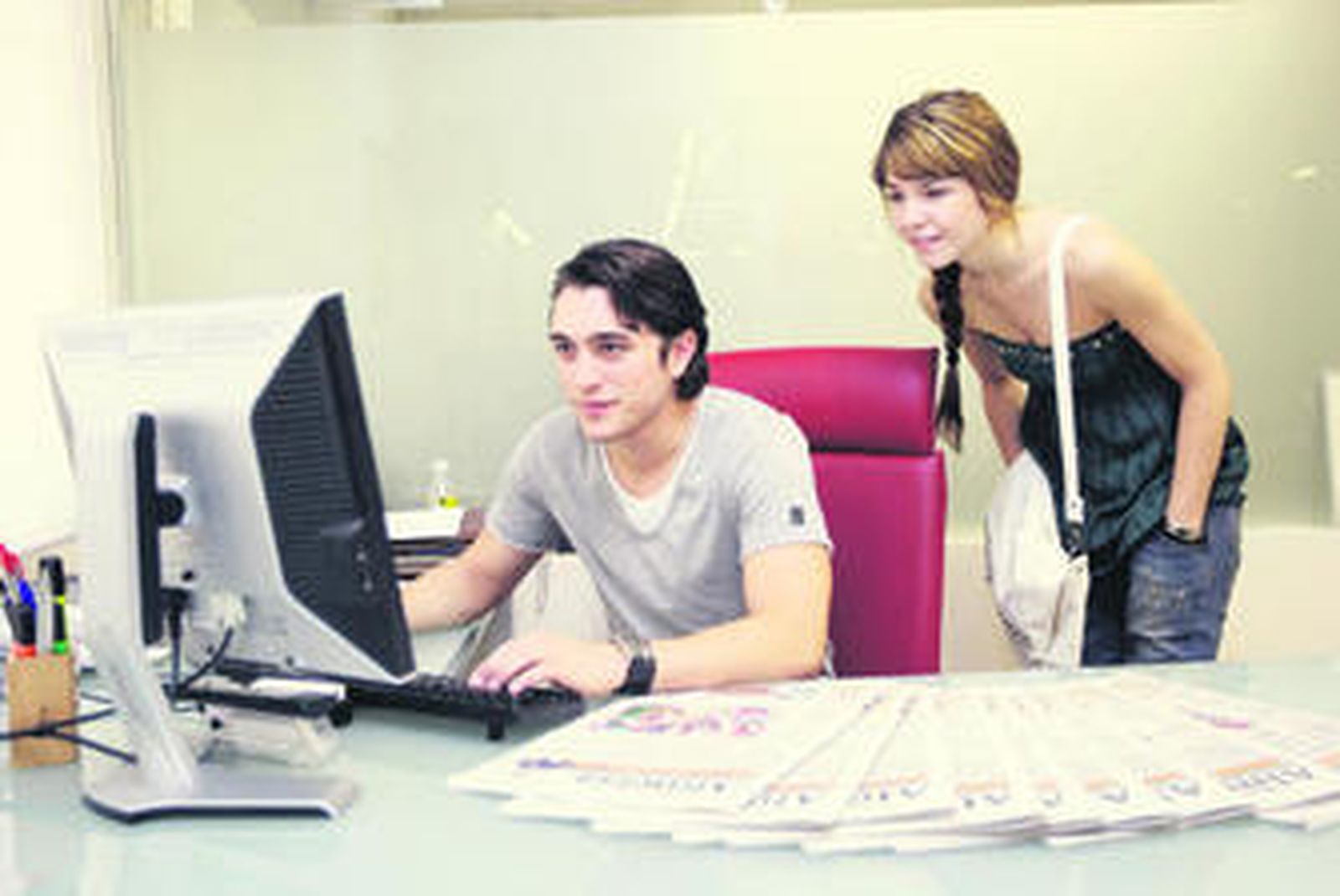 Samuel y Patricia han estado en 'Diario de Almería'.