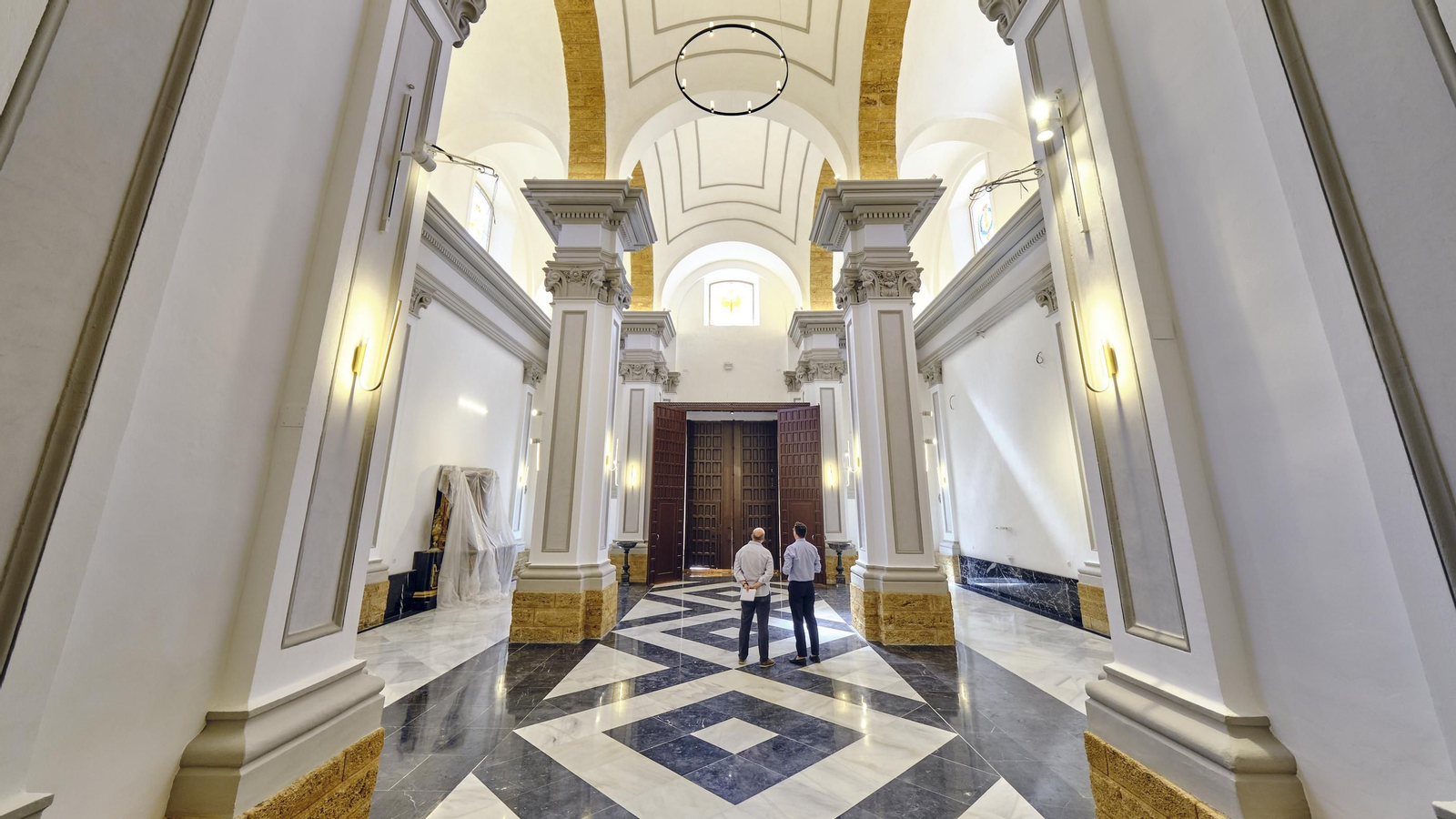 Interior de la Iglesia Castrense después de la reforma.