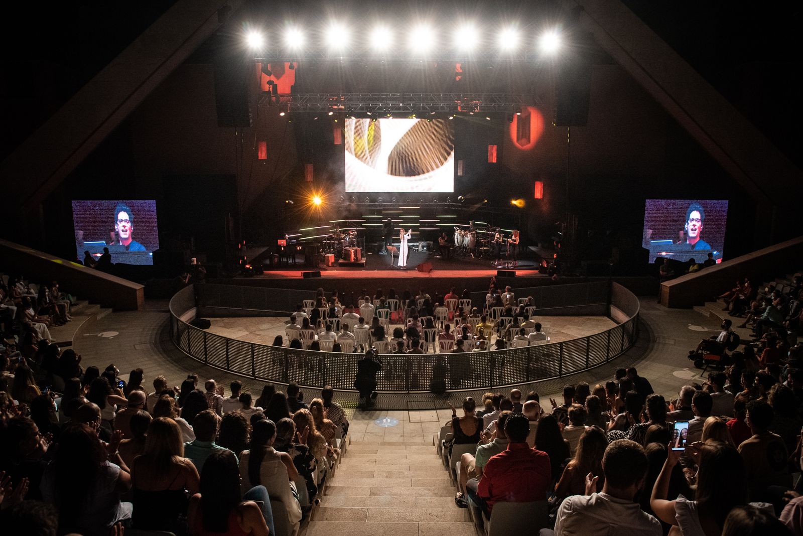 Imágenes del concierto de Niña Pastori en el Foro Iberoamericano de la Rábida