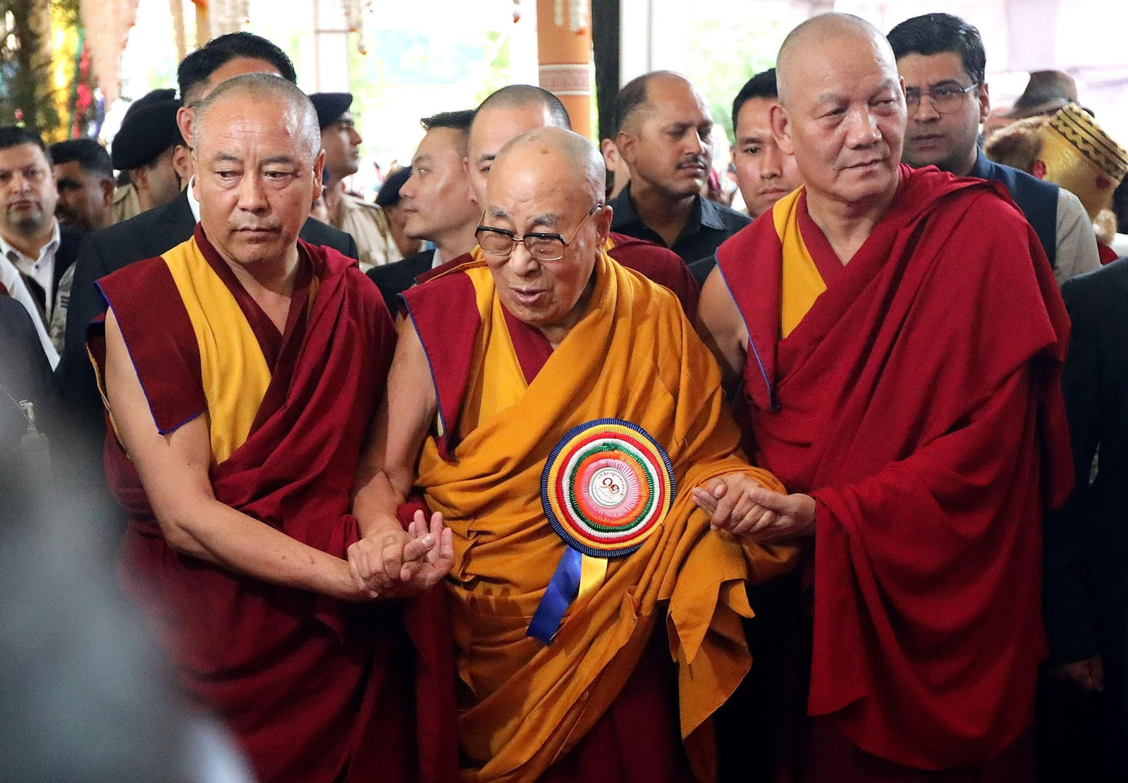 Las imágenes del 90º cumpleaños del dalái lama