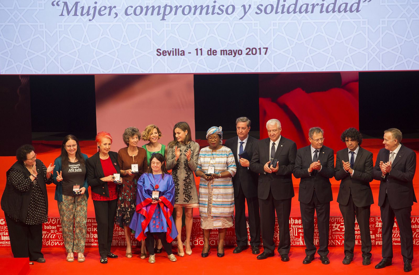 La entrega de Medallas de Oro de la Cruz Roja