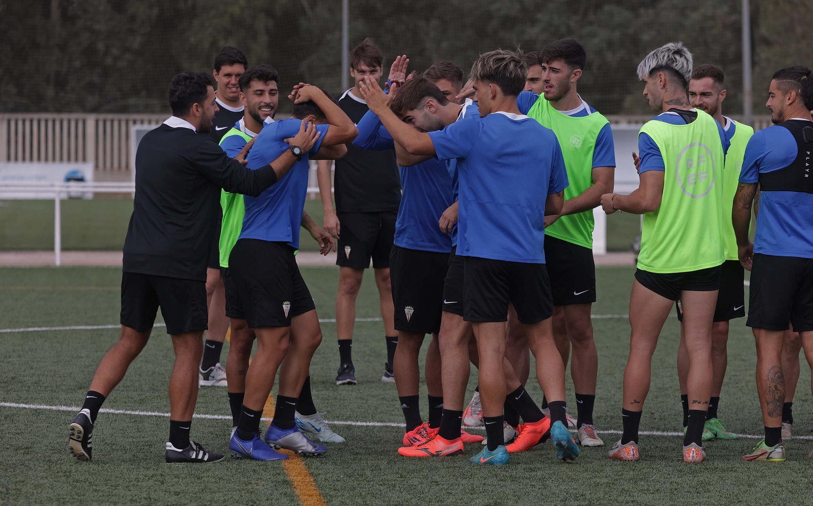 Fotos del entrenamiento del Algeciras CF en La Menacha