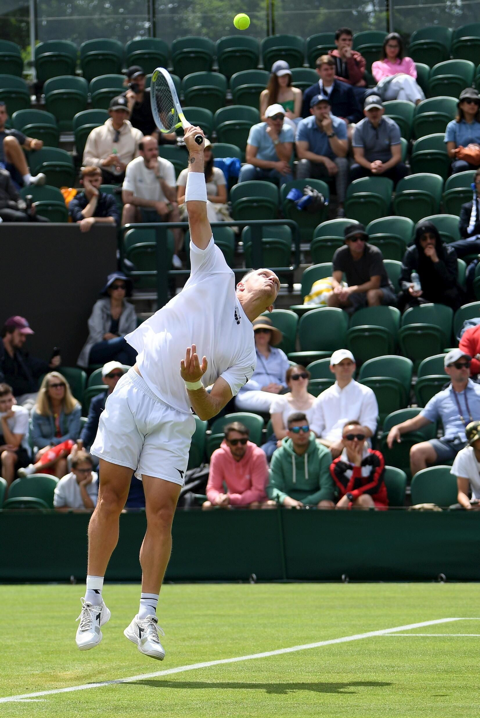 Las fotos del Davidovich-Hurkacz en Wimbledon
