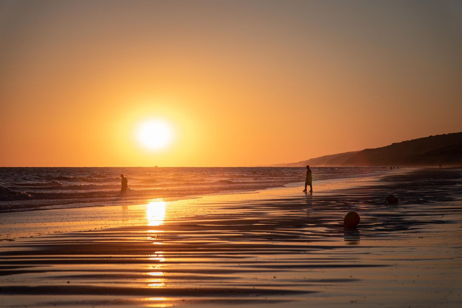 Atardecer en Matalascañas