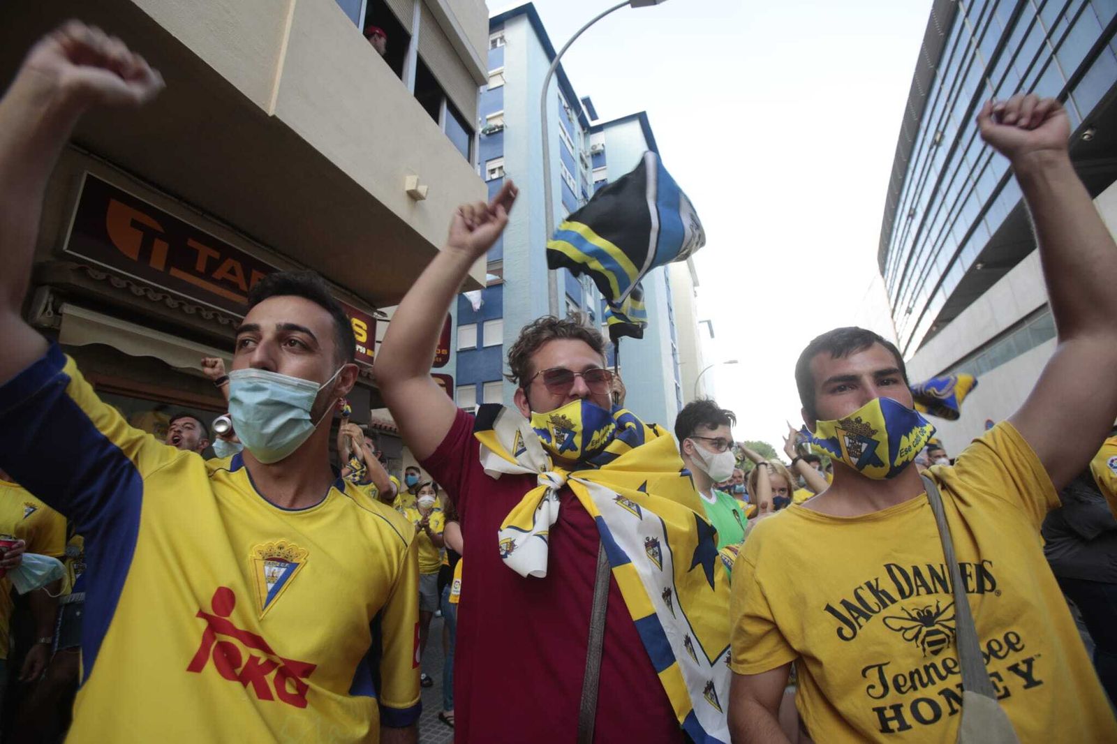 Las imágenes de la previa en los alrededores de Carranza