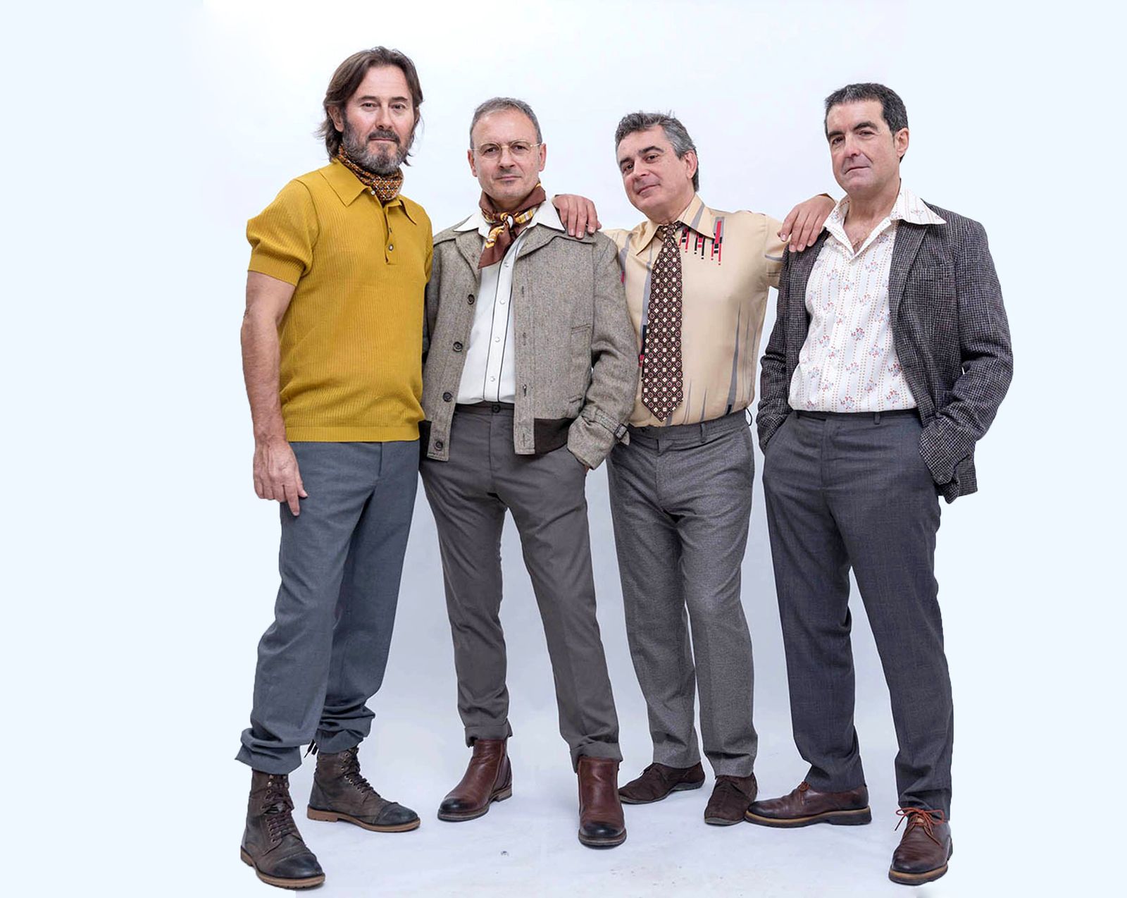 Los integrantes del grupo No me pises que llevo chanclas.