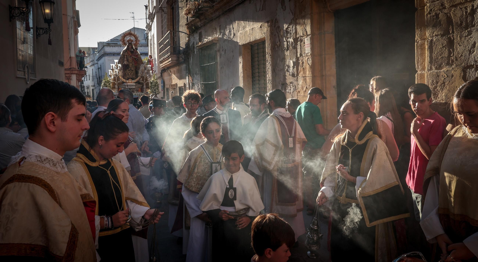Imágenes de la procesión de la Virgen del Carmen en Jerez