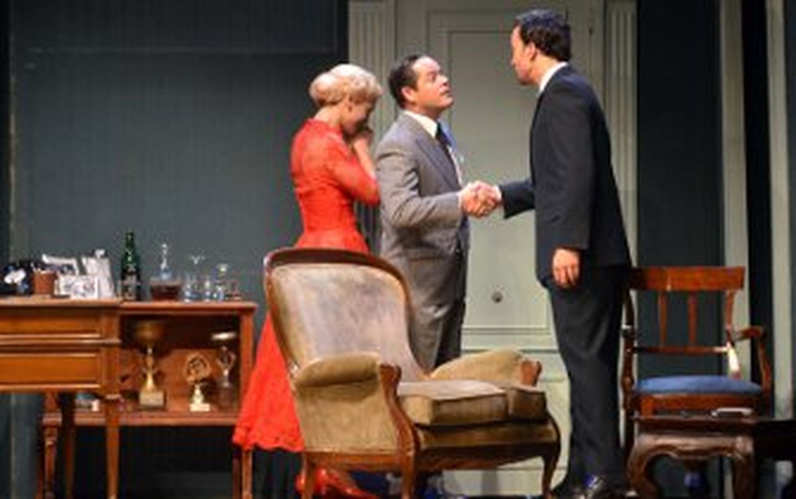 Los espectadores del Villamarta disfrutan de un 'Crimen perfecto'