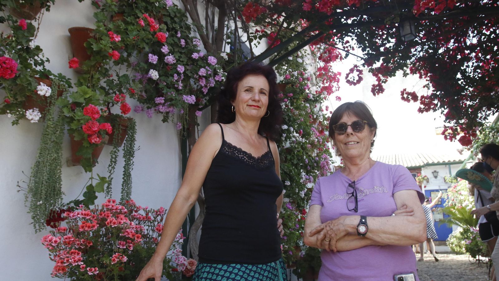 Mari Ángeles Arquero y Ángela Moreno, en Marroquíes, 6 Mari Ángeles Arquero y Ángela Moreno, en Marroquíes, 6