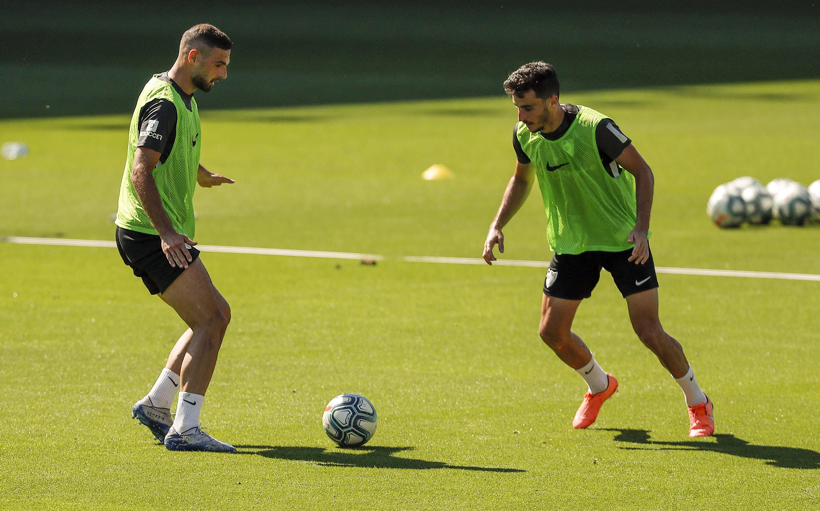 Los fotos del primer entrenamiento del Málaga CF por grupos Los fotos del primer entrenamiento del Málaga CF por grupos