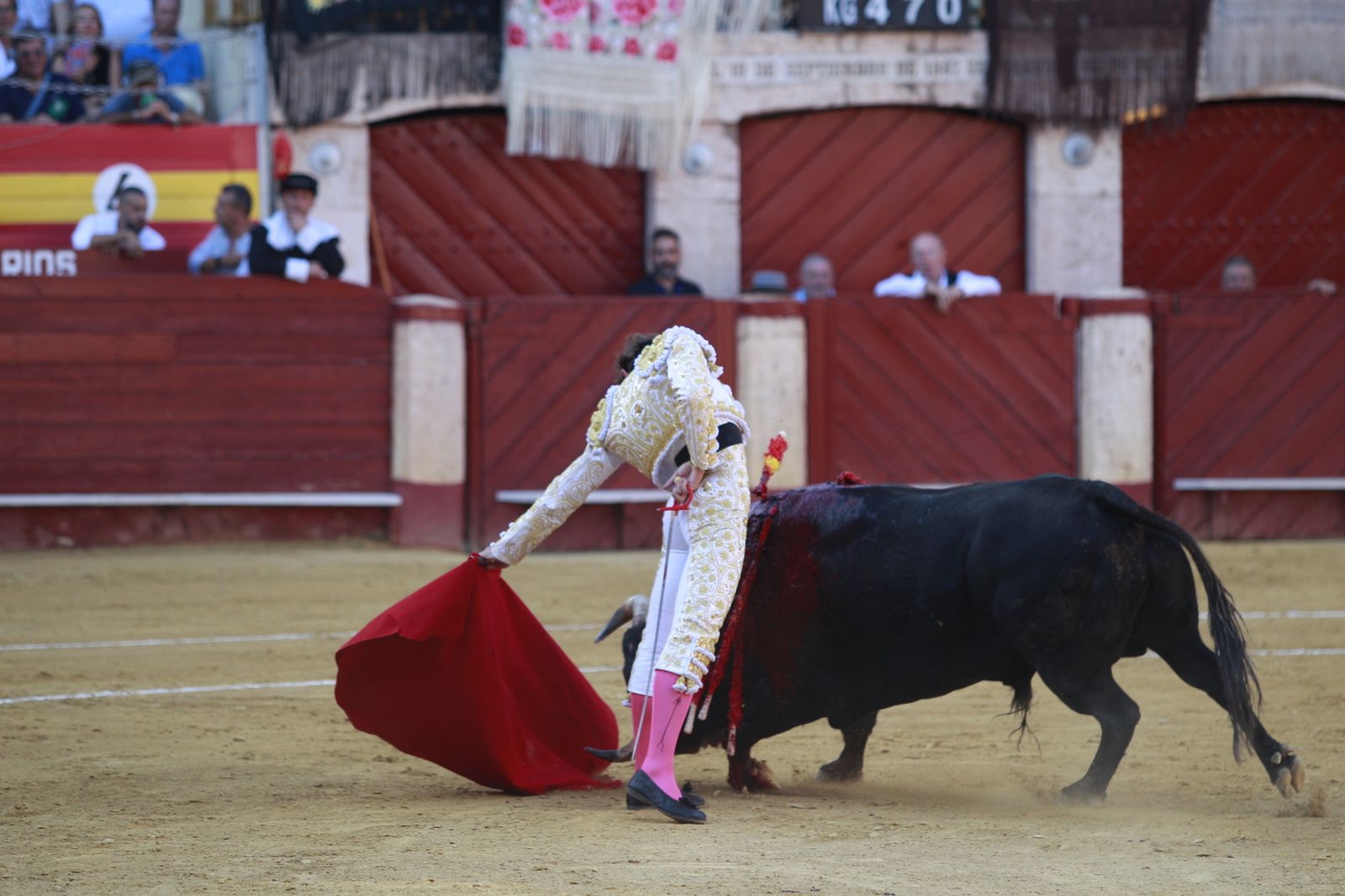 Imágenes del triunfo del torero almeriense Jorge Martínez el día de su alternativa