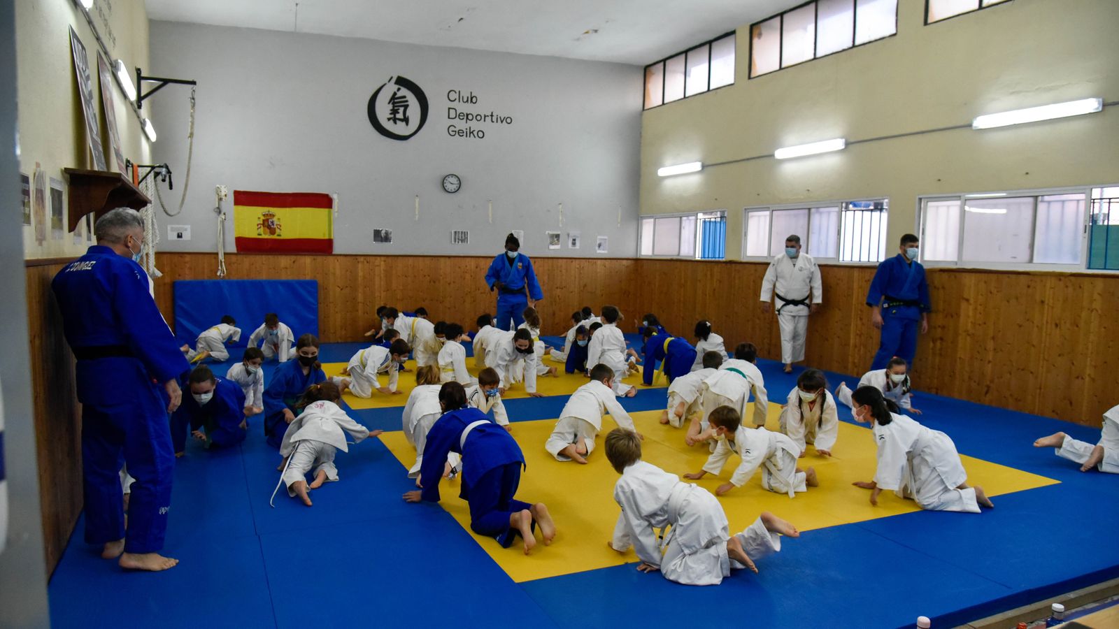 Las fotos de la clase magistral de María Bernabéu judoka olimpica