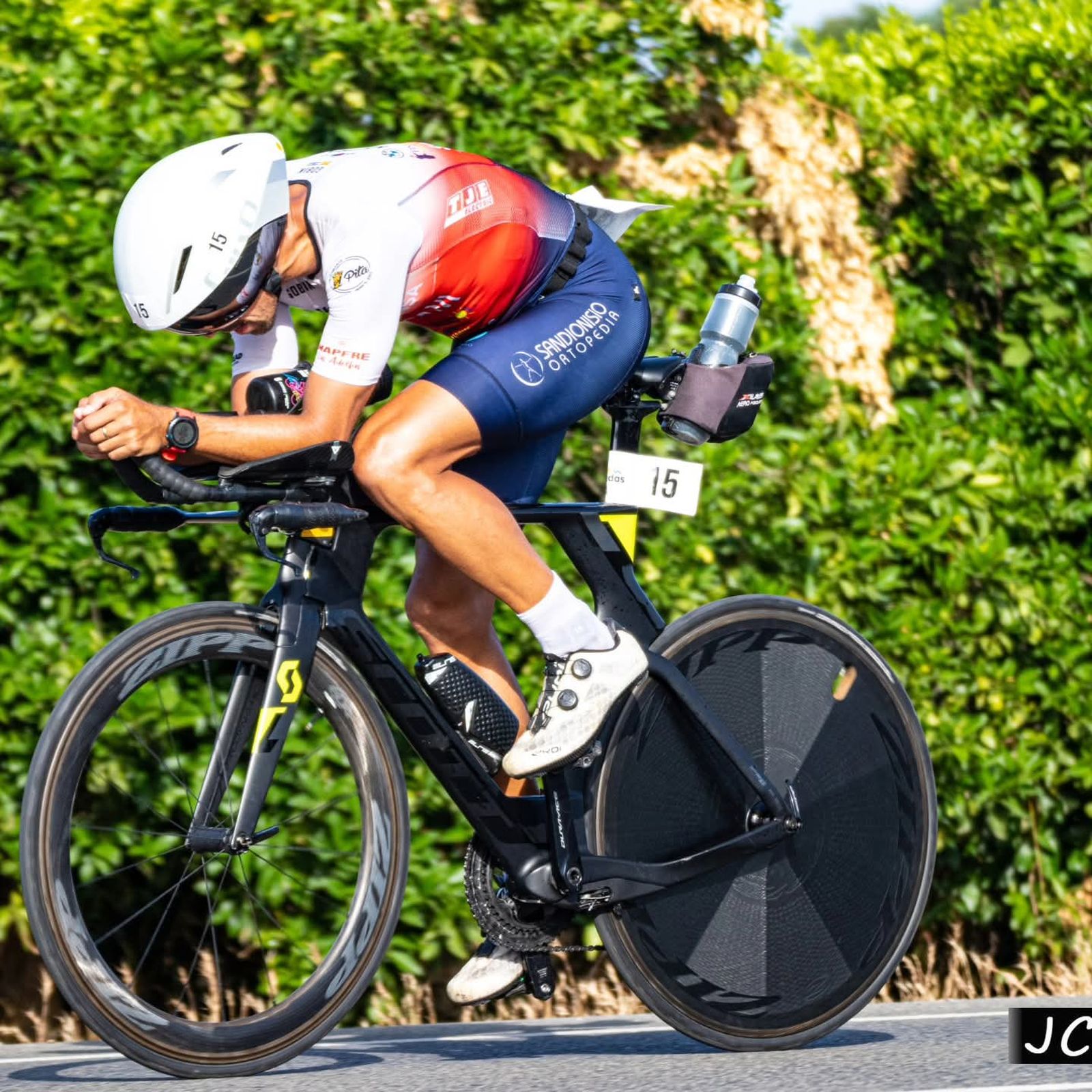 El atleta jerezano Manuel Jesús Sánchez.