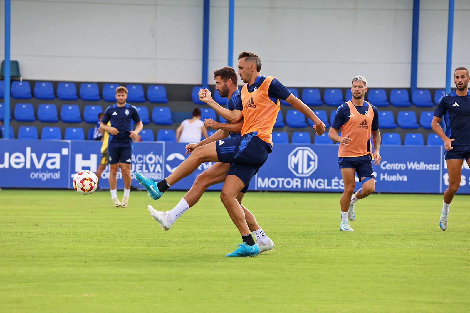 Entrenamiento del Recreativo de Huelva