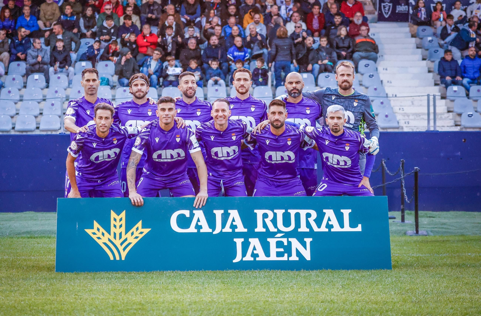 Alineación inicial del Real Jaén.