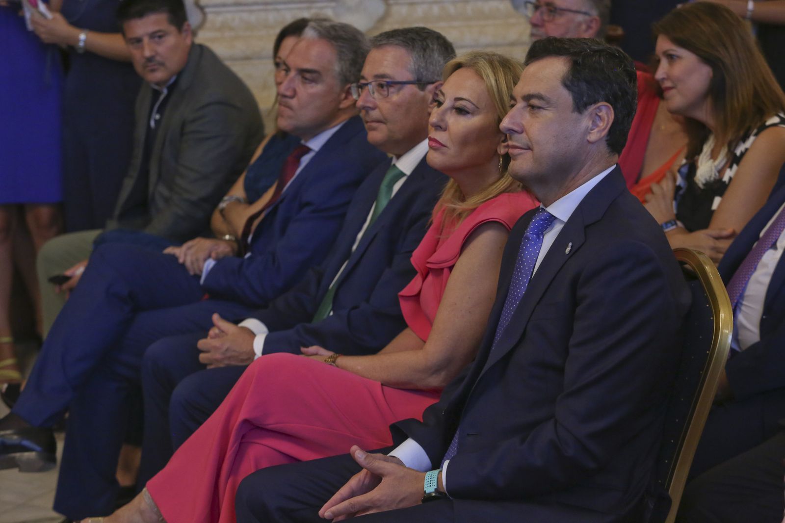 Homenaje a Celia Villalobos en el Ayuntamiento de Málaga (fotos)