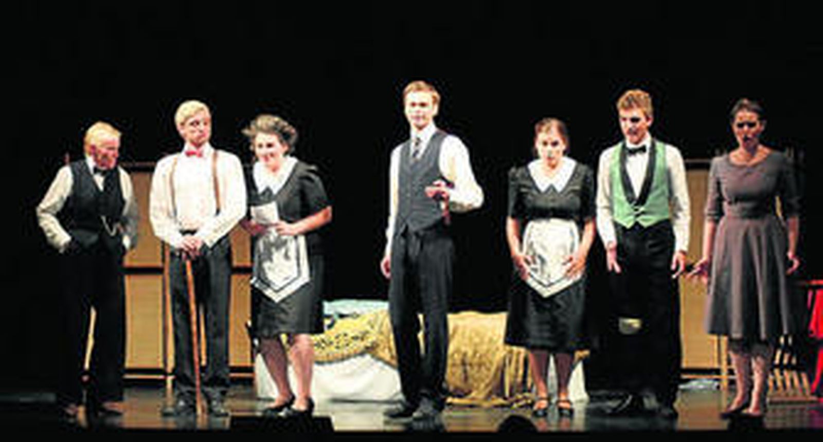 Elenco de artistas que participan en esta ópera.