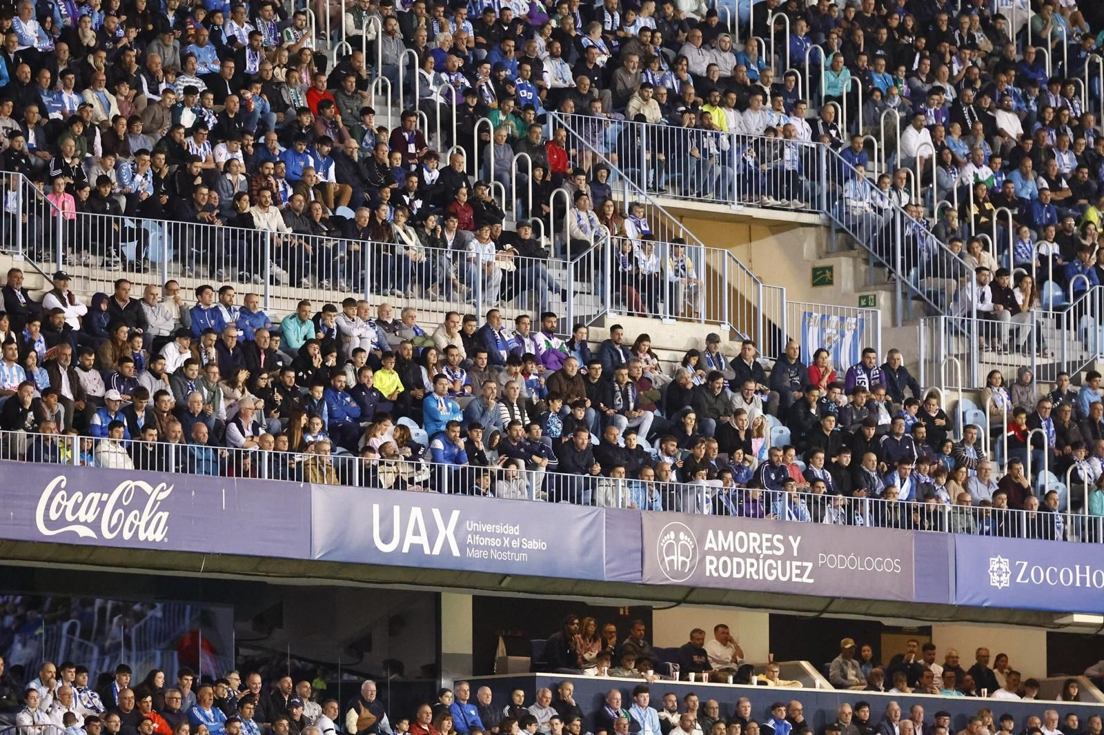 Búscate en las gradas de La Rosaleda en el Málaga CF-Córdoba