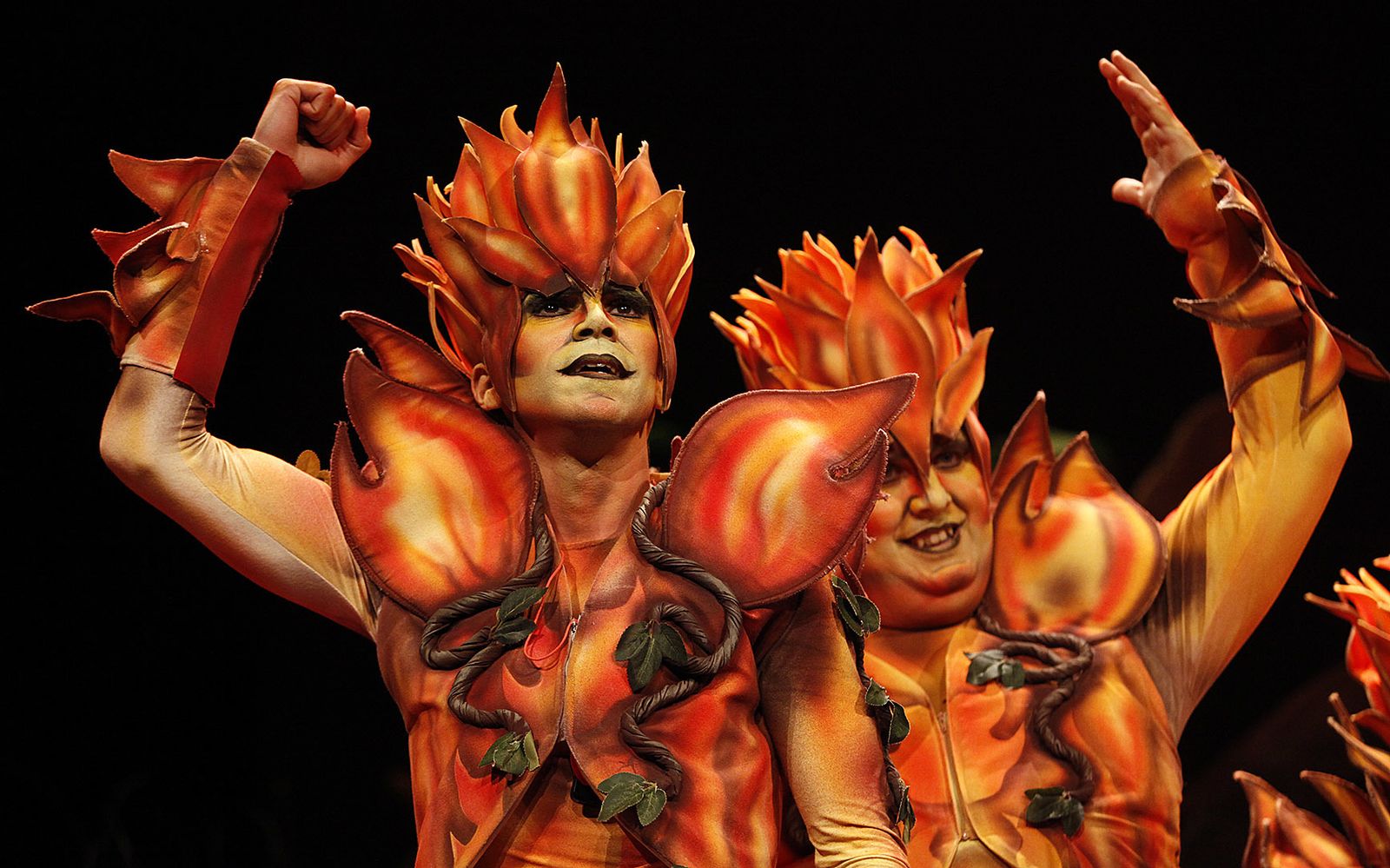 Las imágenes de la sexta función de cuartos