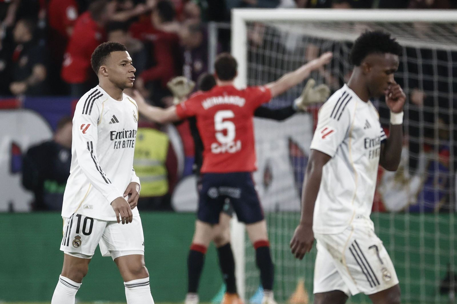 Las fotos de la derrota del Real Madrid contra Osasuna