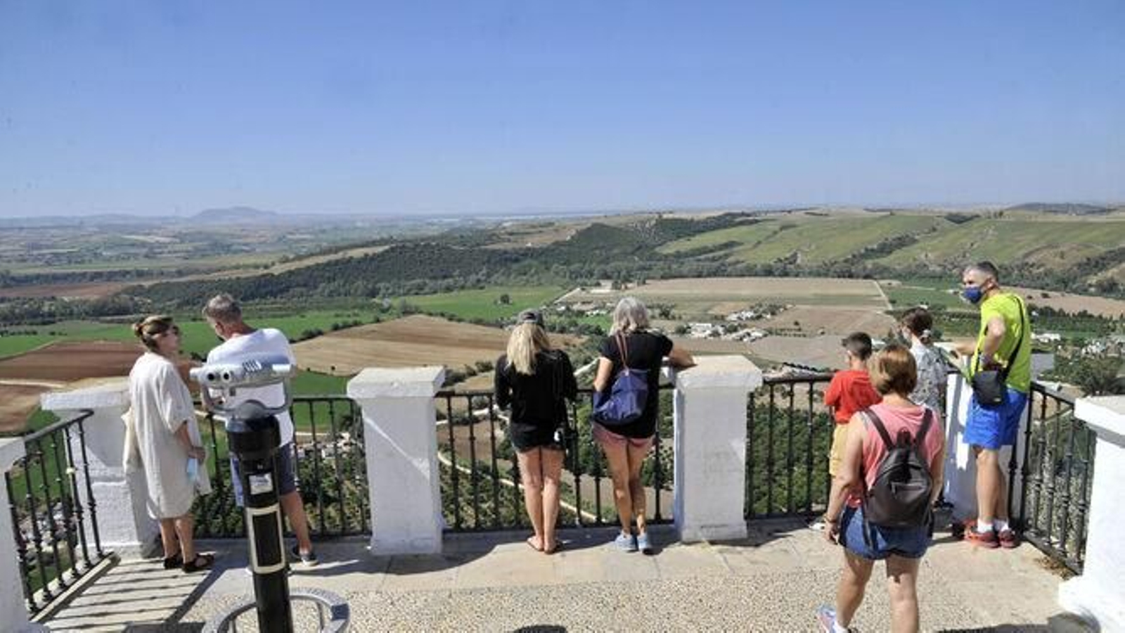 Mirador de Arcos, conocido como el Balcón del coño.