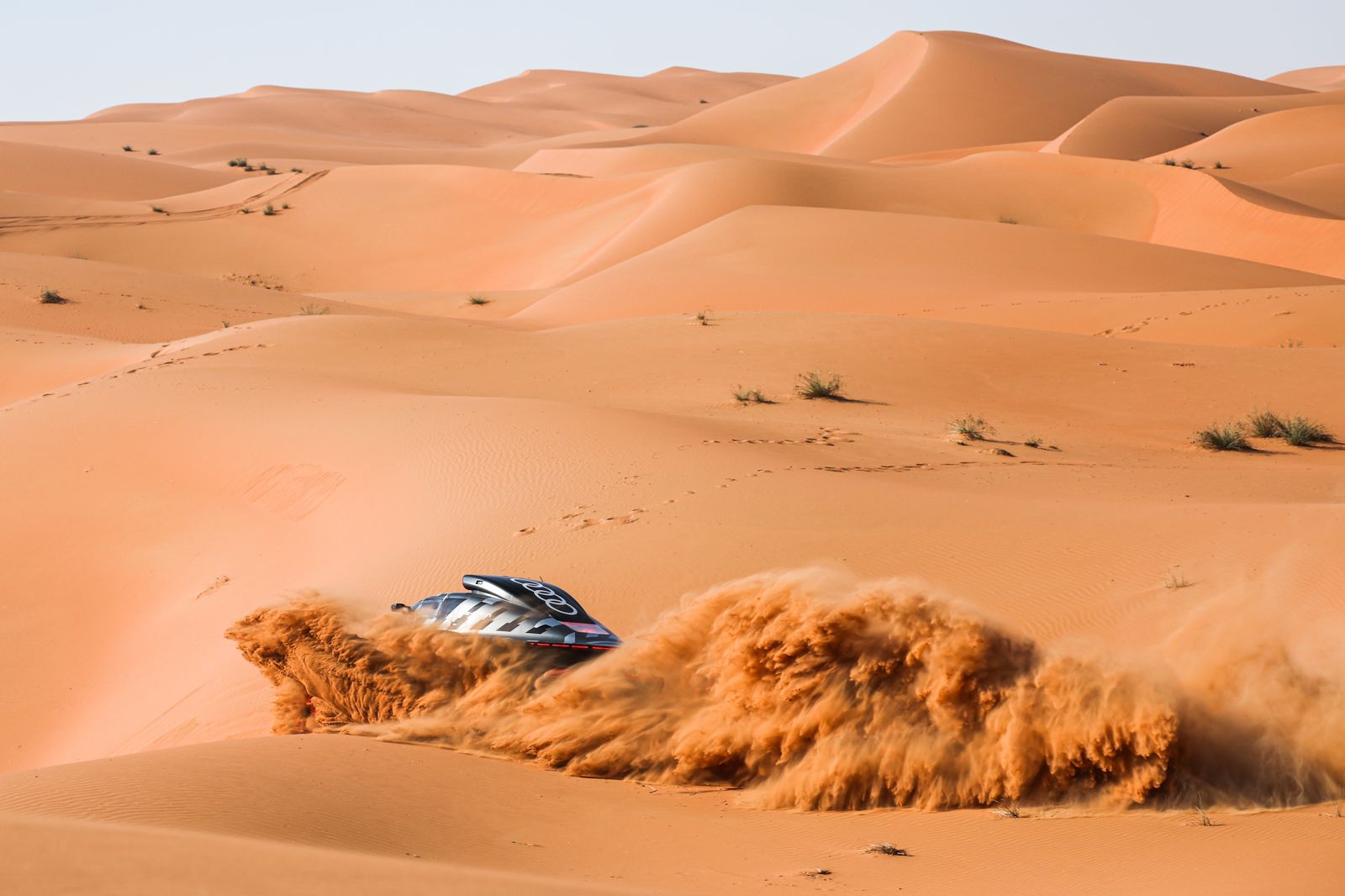 Las mejores fotos del Dakar por las dunas