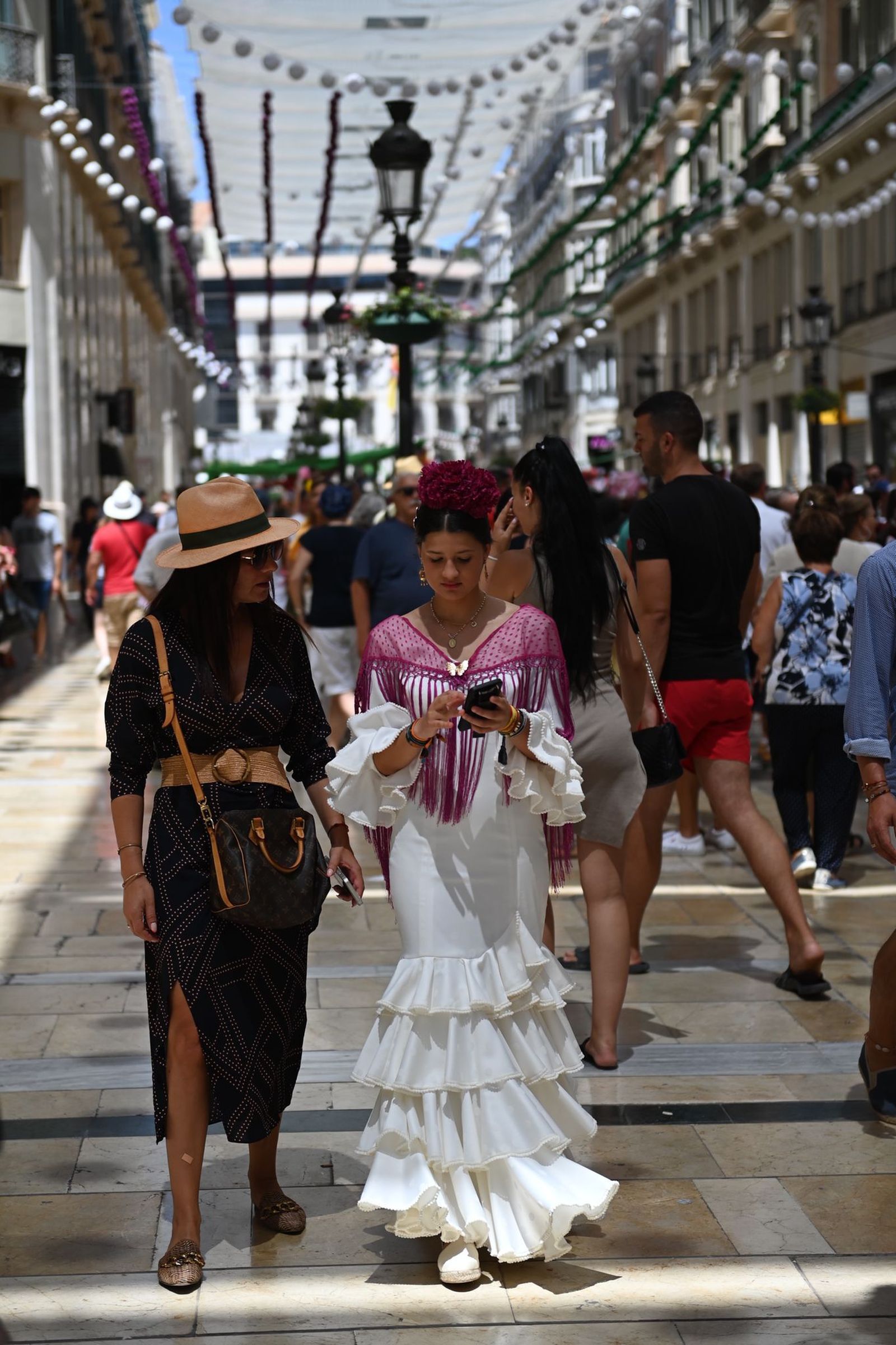 Las fotos del martes de Feria en el Centro de Málaga