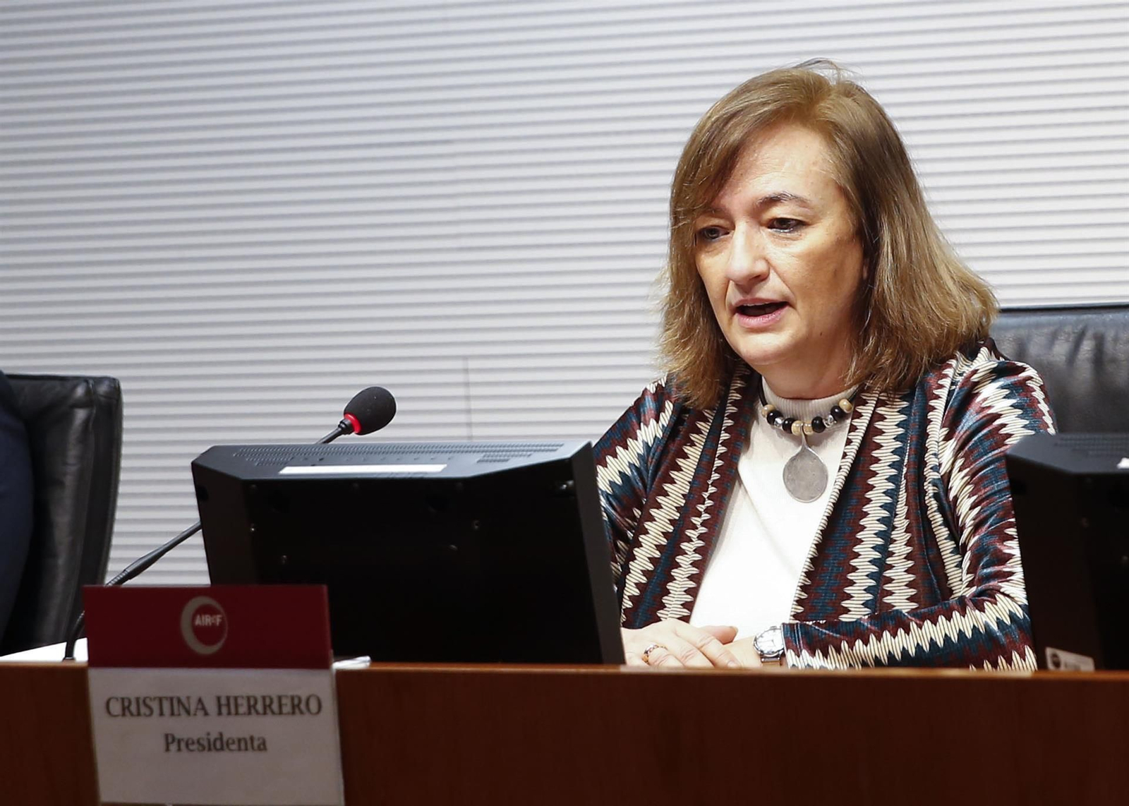 Cristina Herrero, presidenta de la Airef.