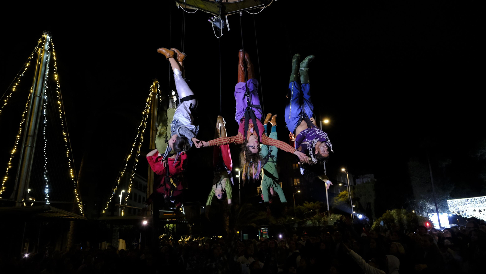 Imágenes del inicio de la Navidad en Almería