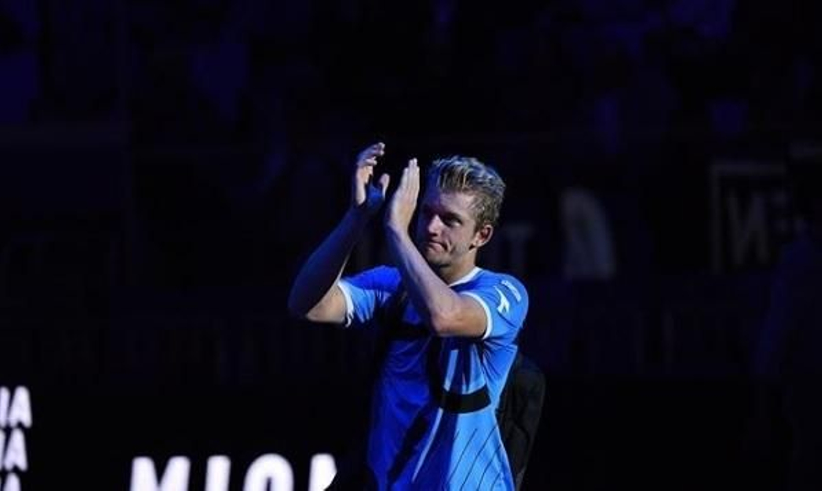 Davidovich, en un torneo.