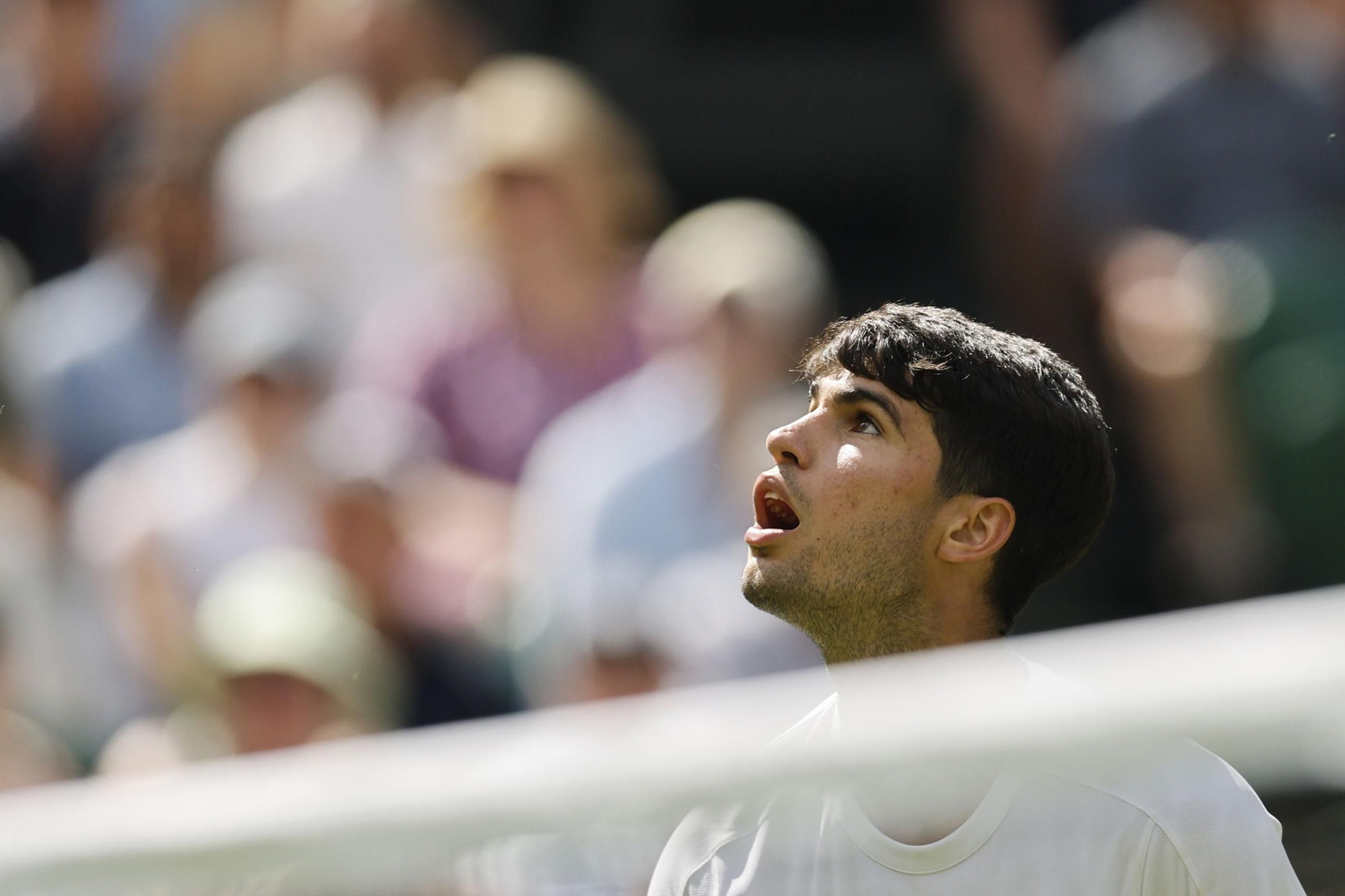 Las imágenes del debut de Alcaraz en Wimbledon y del resto de la jornada