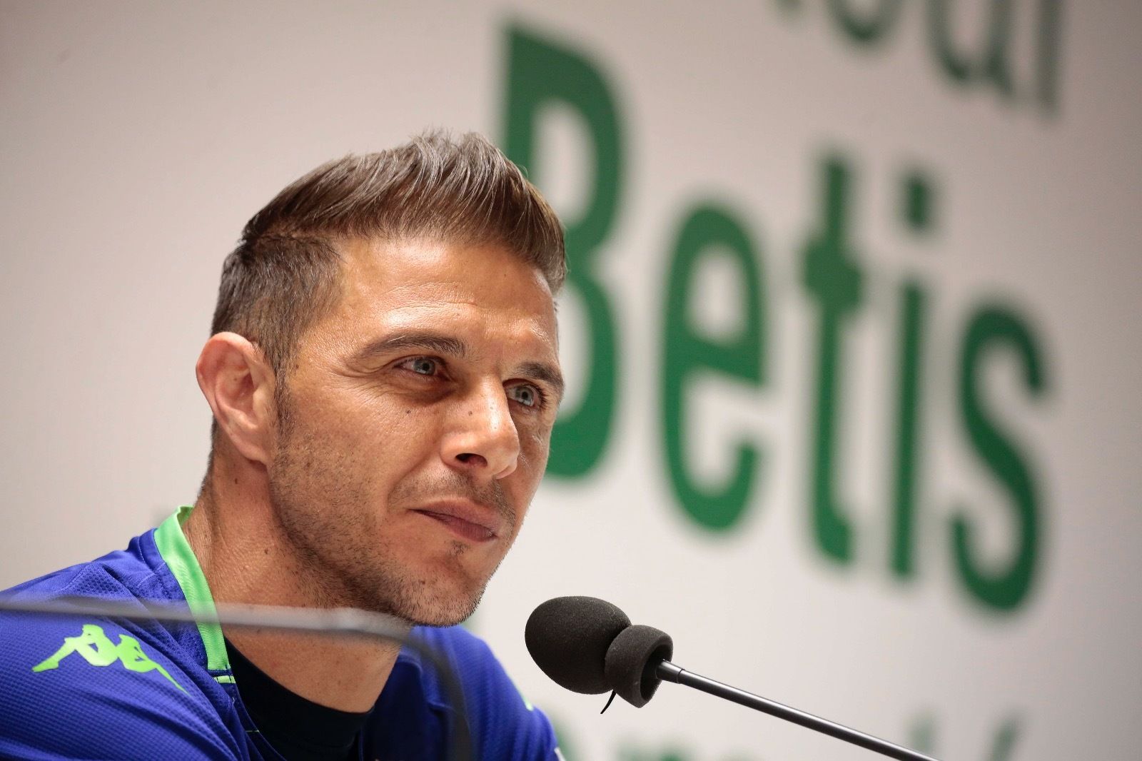 Joaquín, durante una rueda de prensa.